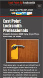 Mobile Screenshot of eastpointgalocksmith.com